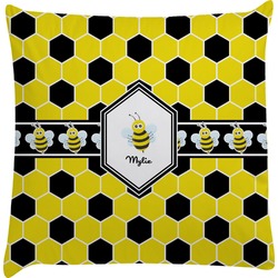 Honeycomb Decorative Pillow Case (Personalized)