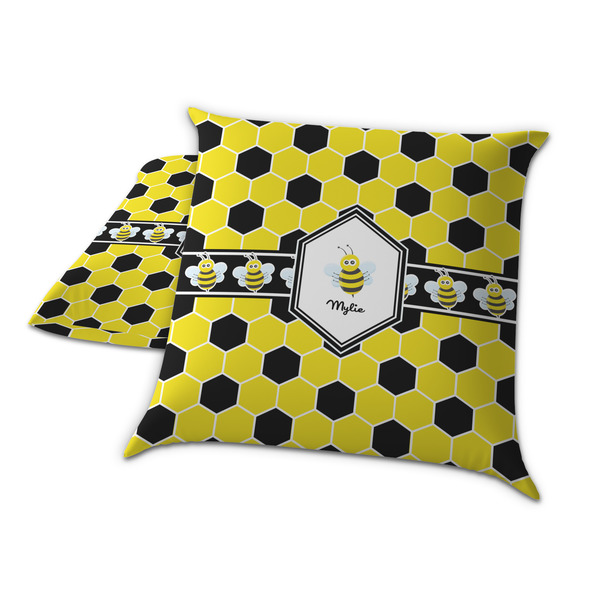 Honeycomb Decorative Pillow Case - TWO