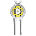 Honeycomb Golf Divot Tool & Ball Marker (Personalized)