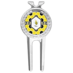 Honeycomb Golf Divot Tool & Ball Marker (Personalized)