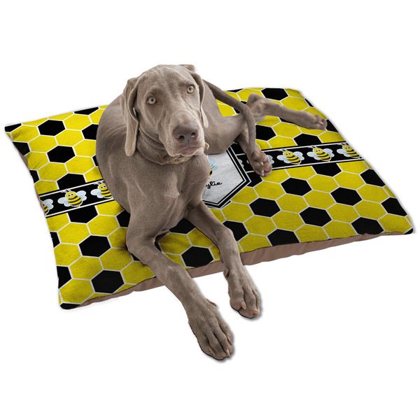 Custom Honeycomb Dog Bed - Large w/ Name or Text
