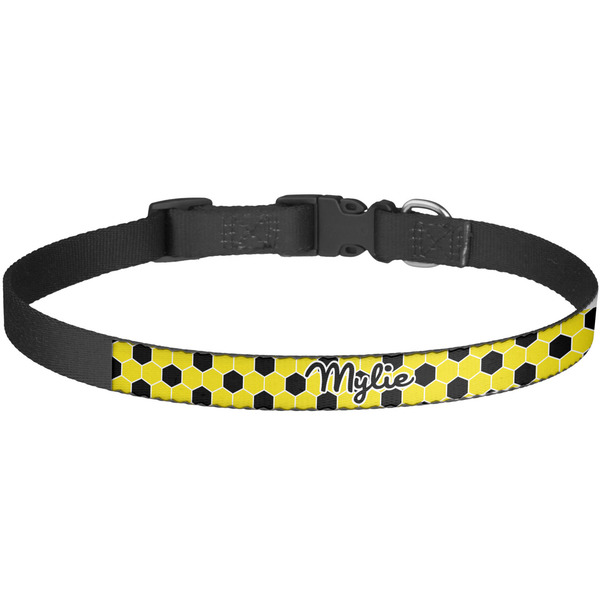 Custom Honeycomb Dog Collar - Large (Personalized)
