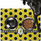 Honeycomb Dog Food Mat - Large w/ Name or Text