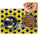 Honeycomb Dog Food Mat - Small w/ Name or Text