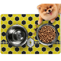 Honeycomb Dog Food Mat - Small w/ Name or Text