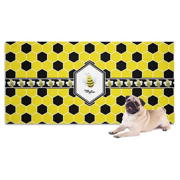 Custom Honeycomb Dog Towel (Personalized)