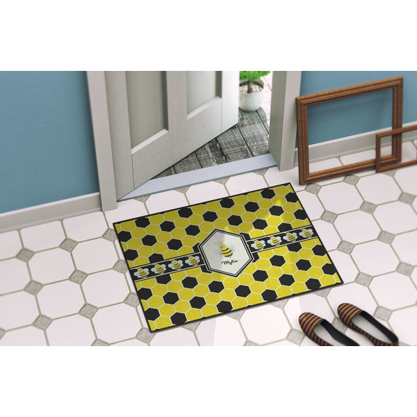 Honeycomb Door Mat Lifestyle