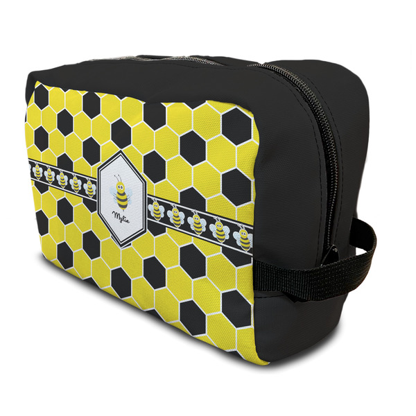 Custom Honeycomb Toiletry Bag / Dopp Kit (Personalized)