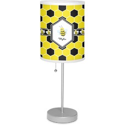 Honeycomb 7" Drum Lamp with Shade (Personalized)