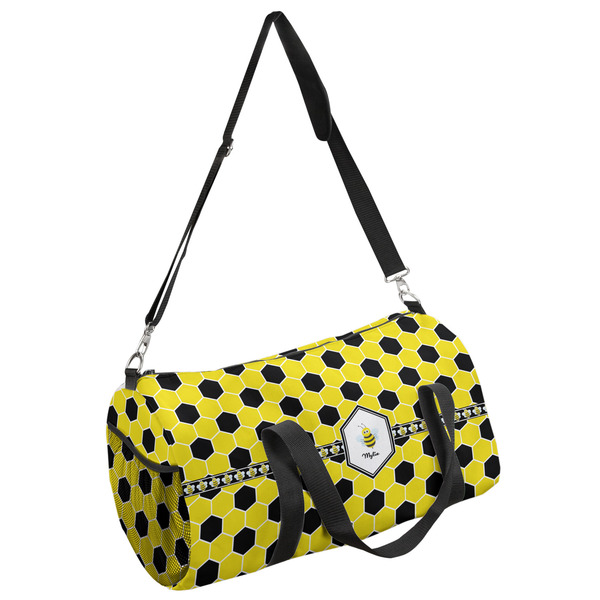 Custom Honeycomb Duffel Bag (Personalized)