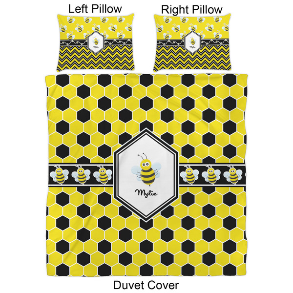 Honeycomb Duvet Cover Set - Queen - Approval