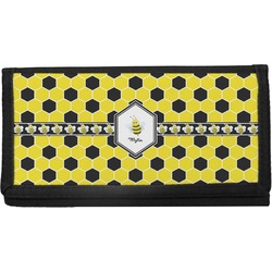 Honeycomb Canvas Checkbook Cover (Personalized)