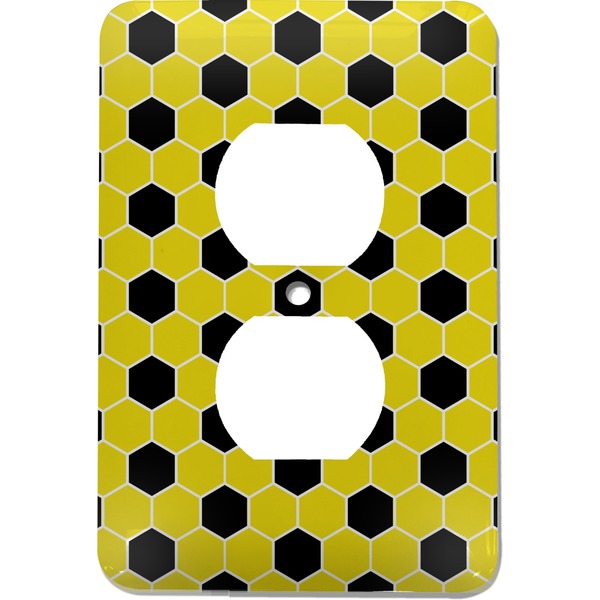 Custom Honeycomb Electric Outlet Plate