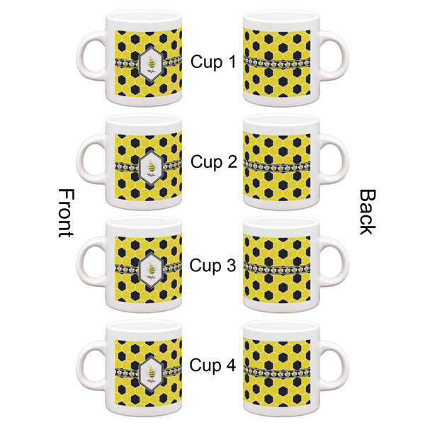 Honeycomb Espresso Cup Set of 4 - Apvl