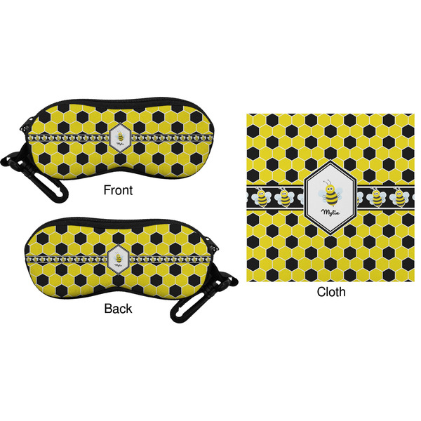 Honeycomb Eyeglass Case & Cloth (Approval)
