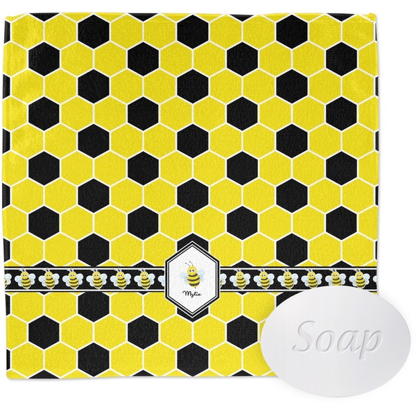Honeycomb Wash Cloth with soap