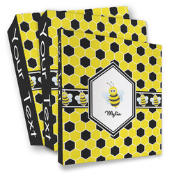 Honeycomb 3 Ring Binder - Full Wrap (Personalized)
