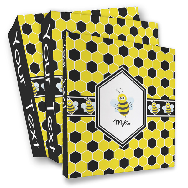 Custom Honeycomb 3 Ring Binder - Full Wrap (Personalized)