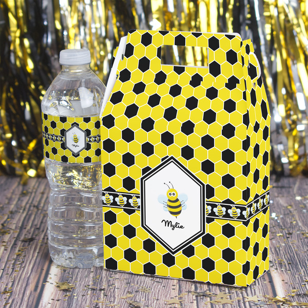 Honeycomb Gable Favor Box - In Context
