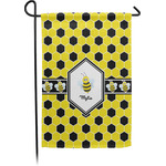Honeycomb Small Garden Flag - Single Sided w/ Name or Text