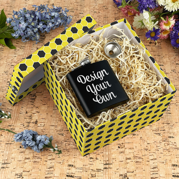 Honeycomb Gift Boxes with Lid - Canvas Wrapped - X-Large - In Context