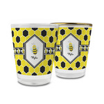 Honeycomb Glass Shot Glass - 1.5 oz (Personalized)
