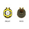 Honeycomb Golf Ball Hat Clip Marker - Apvl - GOLD