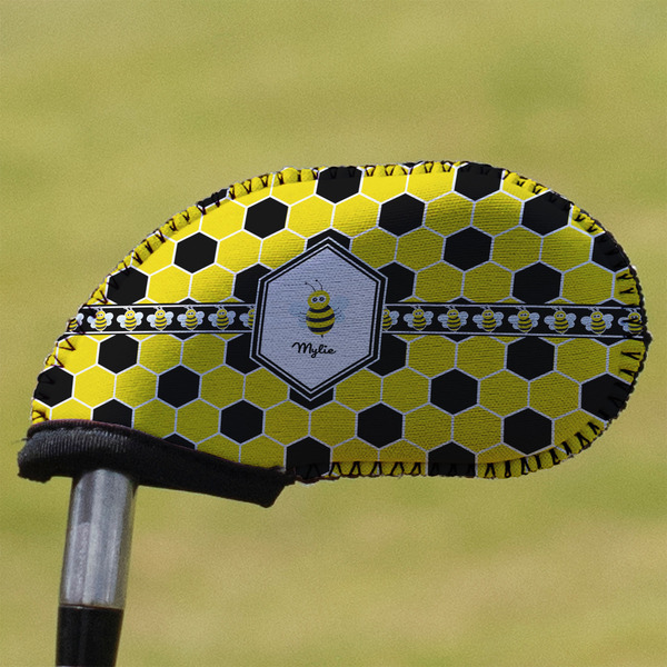 Custom Honeycomb Golf Club Iron Cover (Personalized)