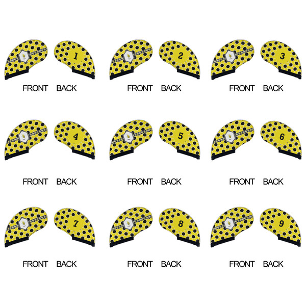 Honeycomb Golf Club Covers - APPROVAL (set of 9)
