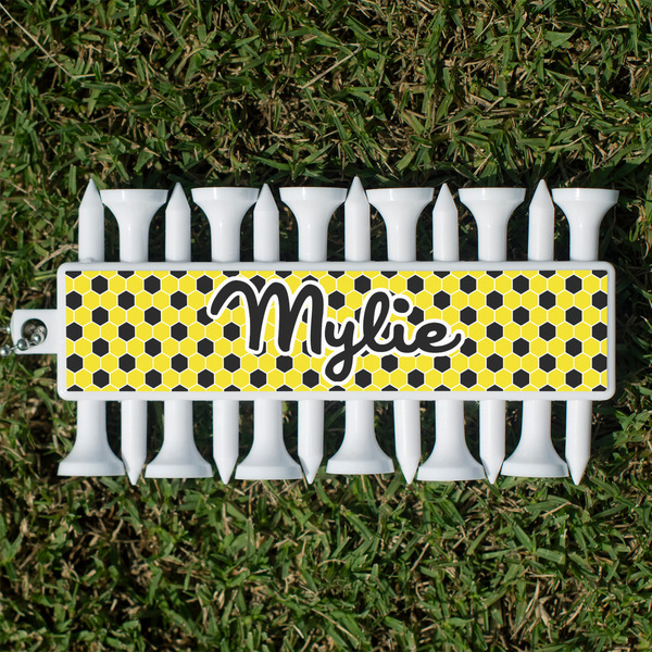 Custom Honeycomb Golf Tees & Ball Markers Set (Personalized)