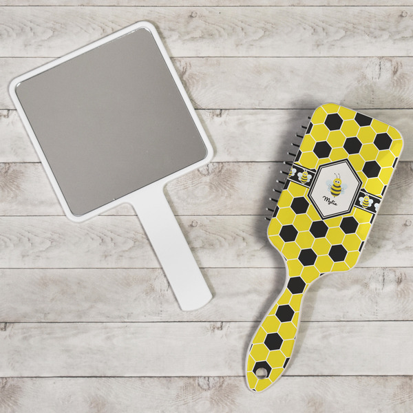 Honeycomb Hair Brush - In Context