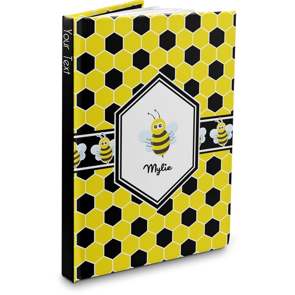 Custom Honeycomb Hardbound Journal - 7.25" x 10" (Personalized)