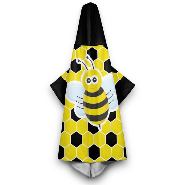 Honeycomb Hooded Towel - Hanging