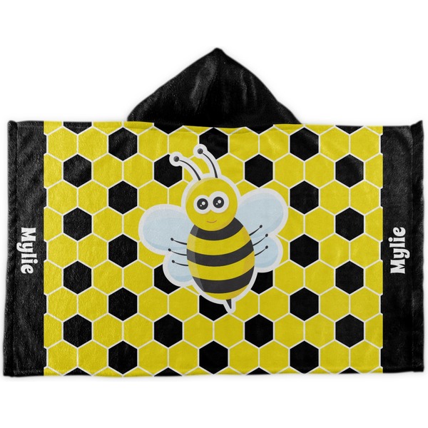 Custom Honeycomb Kids Hooded Towel (Personalized)