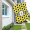 Honeycomb House Flags - Double Sided - LIFESTYLE