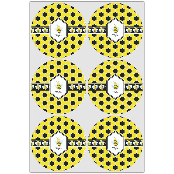 Honeycomb Icing Circle - Large - Set of 6