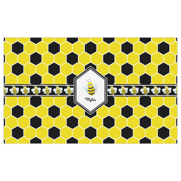 Honeycomb Indoor / Outdoor Rug - 3'x5' - Front Flat