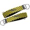 Honeycomb Key-chain - Metal and Nylon - Front and Back