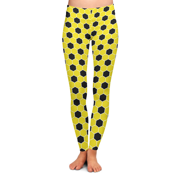 Custom Honeycomb Ladies Leggings - Extra Small