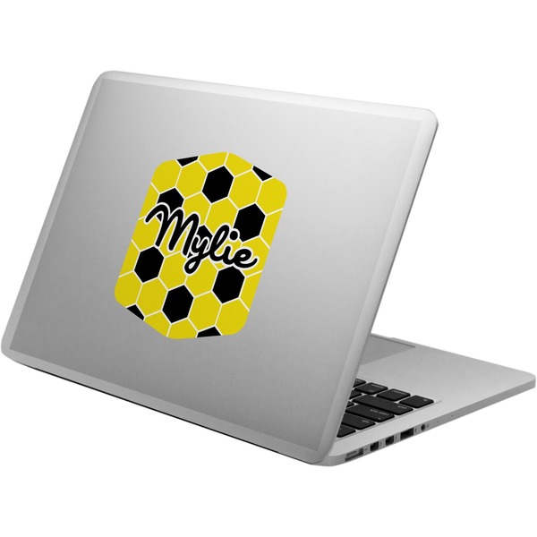 Custom Honeycomb Laptop Decal (Personalized)