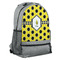 Honeycomb Large Backpack - Gray - Angled View
