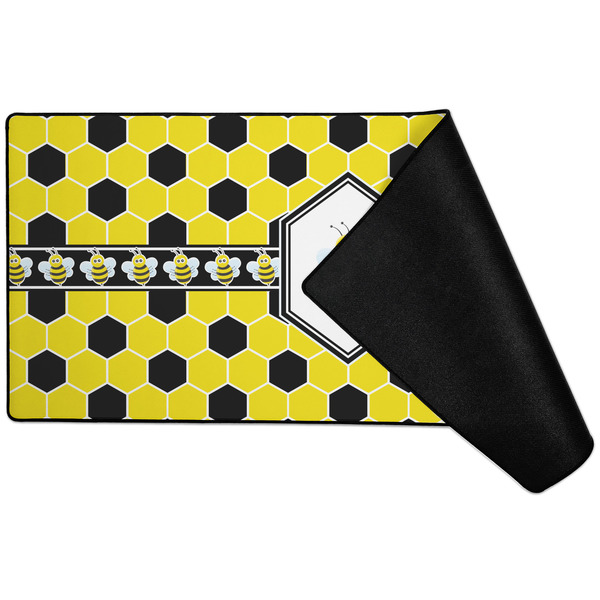 Honeycomb Large Gaming Mats - FRONT W/ FOLD