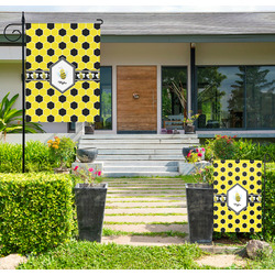 Honeycomb Large Garden Flag - Single Sided (Personalized)