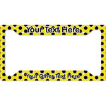 Honeycomb License Plate Frame (Personalized)
