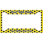 Honeycomb License Plate Frame - Style A (Personalized)