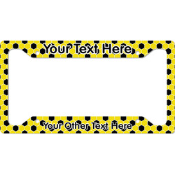 Honeycomb License Plate Frame - Style A (Personalized)