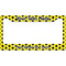 Honeycomb License Plate Frame Wide