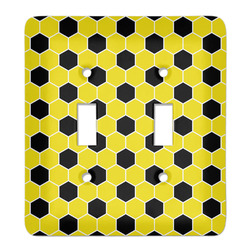 Honeycomb Light Switch Cover (2 Toggle Plate)