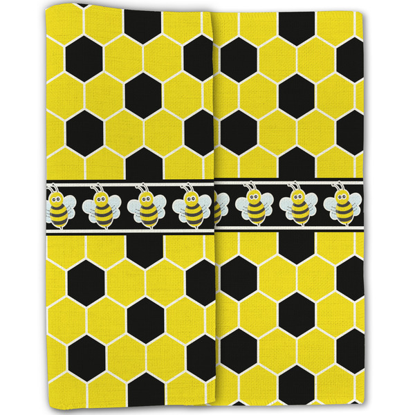 Honeycomb Linen Placemat - Folded Half (double sided)