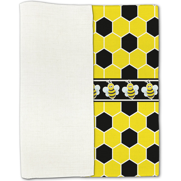 Honeycomb Linen Placemat - Folded Half